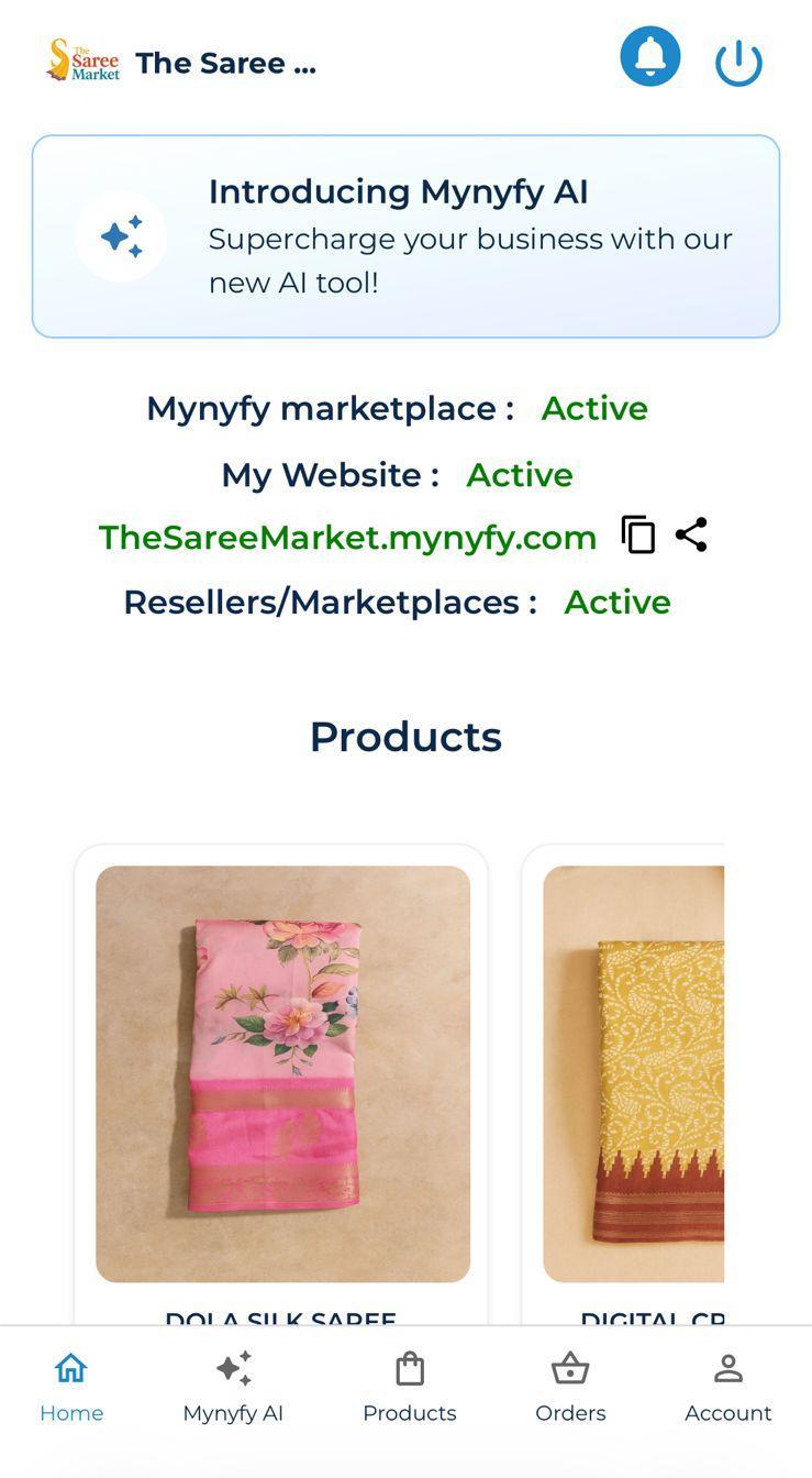 Brand Dashboard Mobile