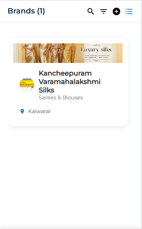 Partner Dashboard Mobile